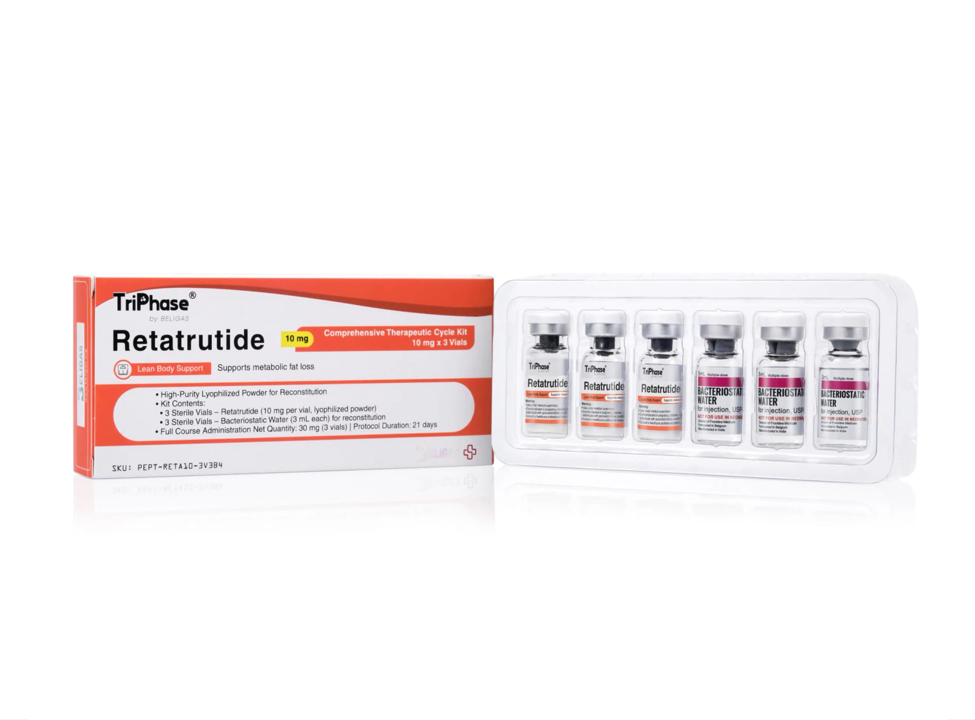 Beligas Pharmaceuticals Retatrutide 10 mg