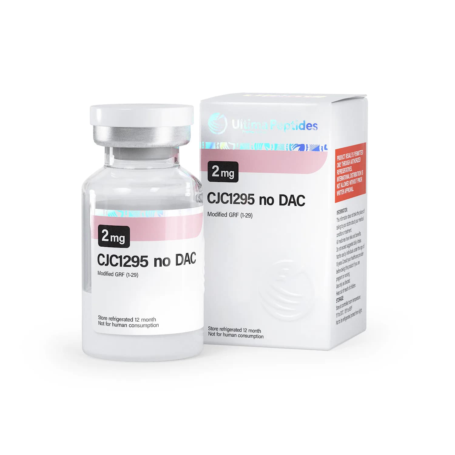 Ultima Pharma CJC-1295 ohne DAC 2 mg
